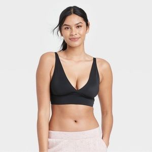 Women's Signature Smooth Comfort Bralette Black XL